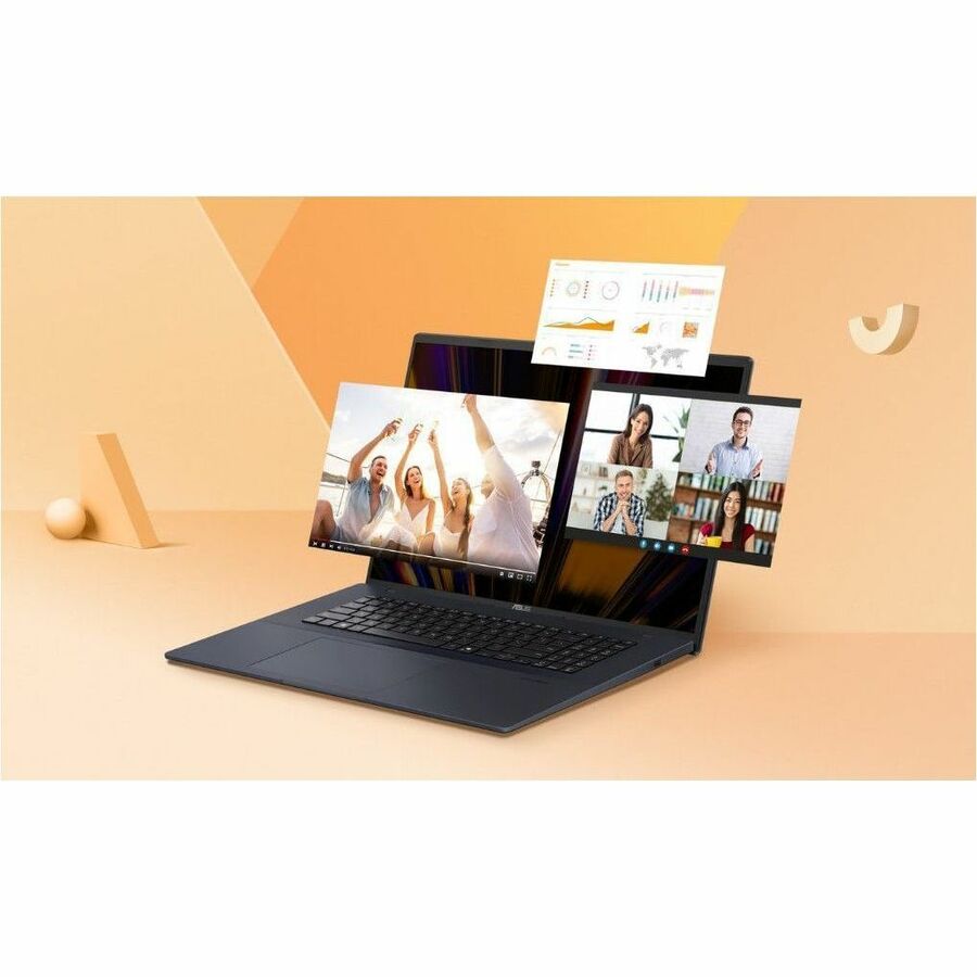 Alternate-Image8 Image for Asus VivoBook 18 M1807 M1807GA-DS99 18" Copilot+ PC Notebook - WUXGA - 144 Hz - AMD Ryzen AI 9 465 - 32 GB - 1 TB SSD - Quiet Blue