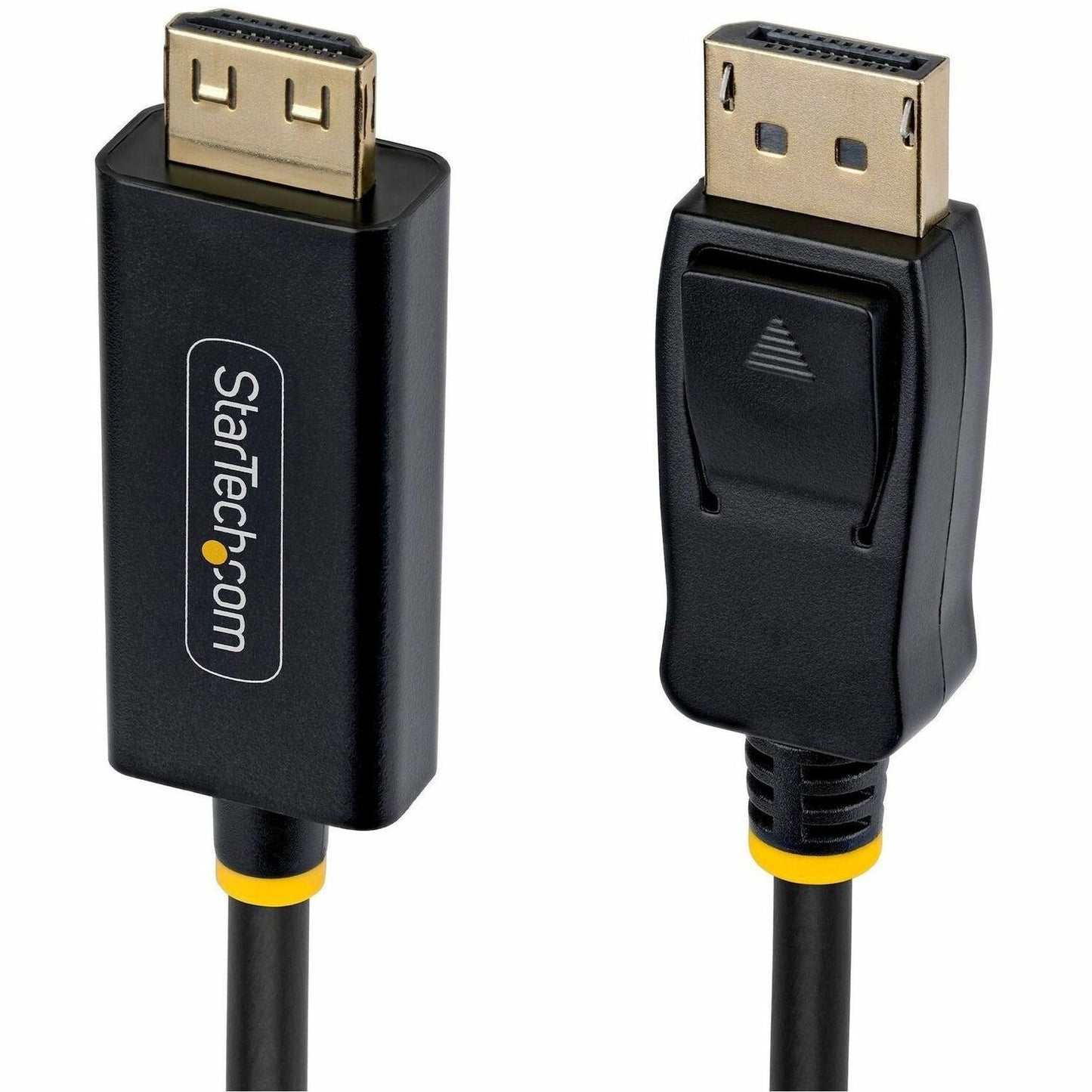 Main Image for StarTech 15ft DisplayPort to HDMI Adapter Cable with Gripping Connector, 4K 60Hz, HDR, Uni-directional DP to HDMI Video Converter