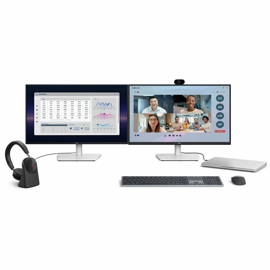 Alternate-Image2 Image for Dell Pro P P2726DEV 27" Class Webcam LCD Monitor - 16:9 - Black - TAA Compliant
