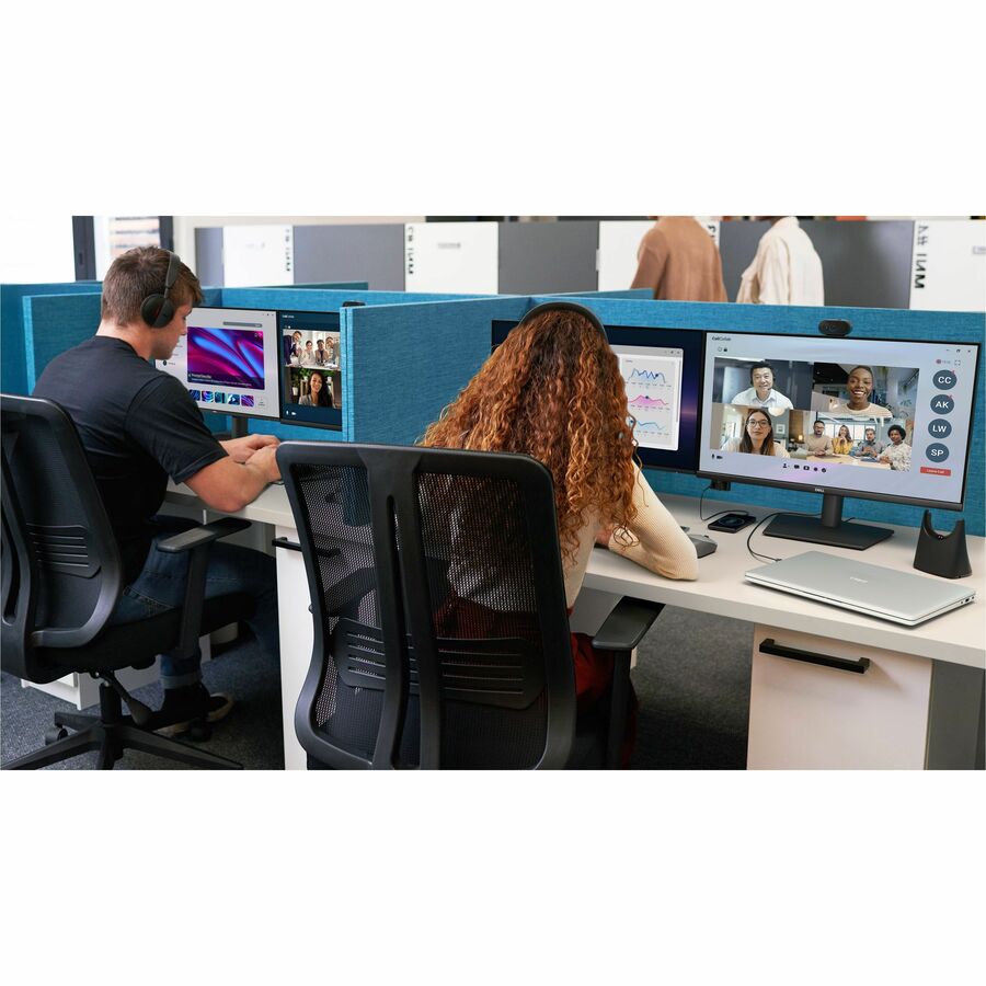 Life-Style Image for Dell Pro P P2426HEV 24" Class Webcam Full HD LCD Monitor - 16:9 - Black - TAA Compliant
