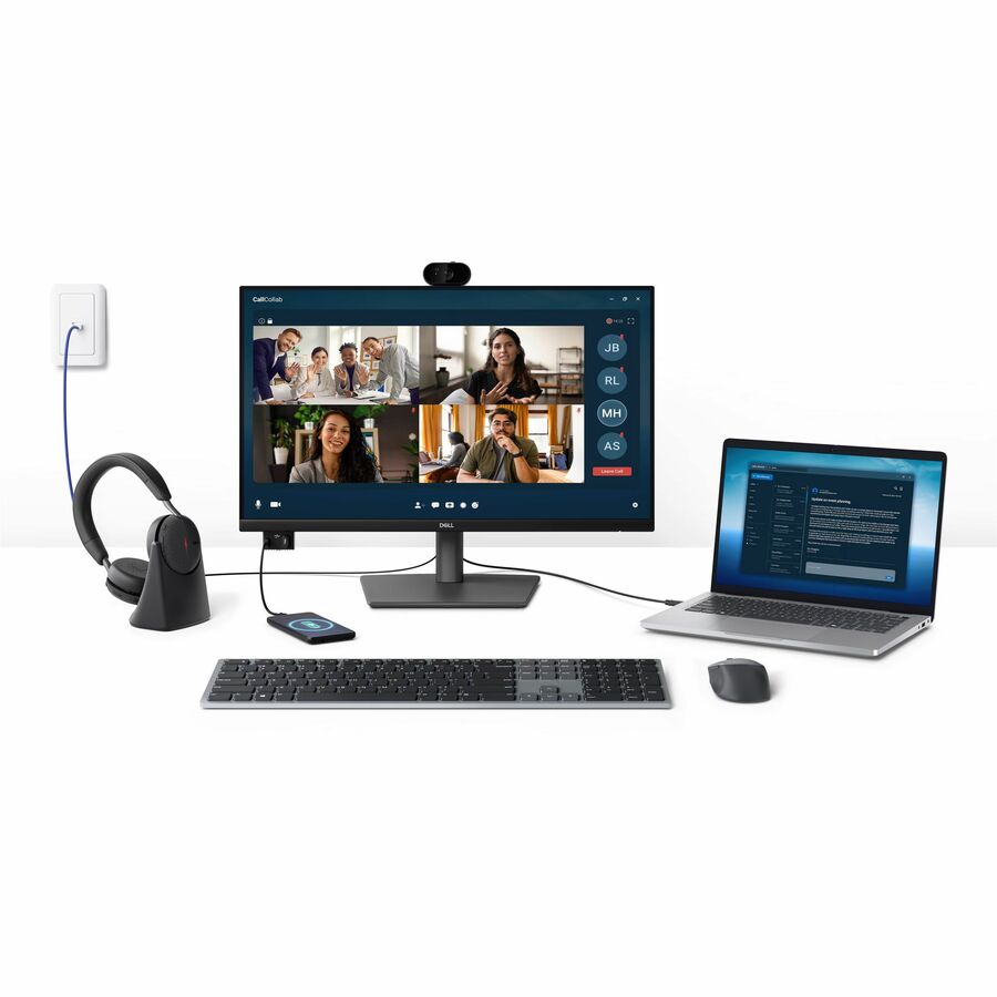 Alternate-Image5 Image for Dell Pro P P2426HEV 24" Class Webcam Full HD LCD Monitor - 16:9 - Black - TAA Compliant