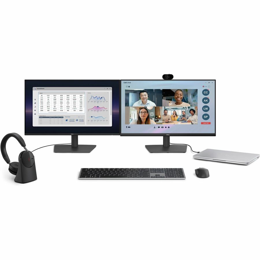 Alternate-Image6 Image for Dell Pro P P2426HEV 24" Class Webcam Full HD LCD Monitor - 16:9 - Black - TAA Compliant