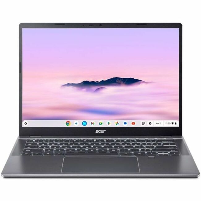 Main Image for Acer Chromebook Plus 514 CBE594-2 CBE594-2-7658 14" Clamshell Chromebook - WUXGA - 60 Hz - Intel Core 7 150U - 16 GB - 256 GB PCI Express NVMe 4.0 SSD - English (US) Keyboard - Iron
