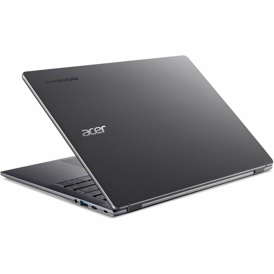 Rear Image for Acer Chromebook Plus 514 CBE594-3 CBE594-3-37N4 14" Clamshell Chromebook - WUXGA - 60 Hz - Intel Core 3 N355 - 8 GB - 256 GB PCI Express NVMe 4.0 SSD - English (US) Keyboard - Iron