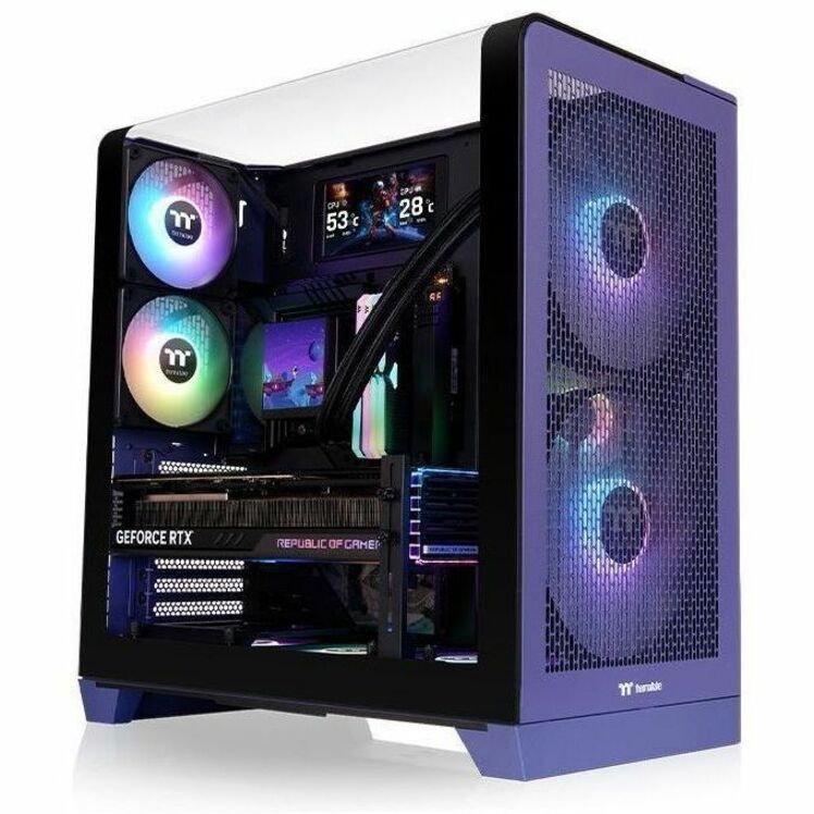 Alternate-Image2 Image for Thermaltake View 390 Air Future Dusk Mid Tower Chassis