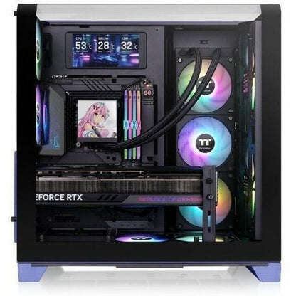 Alternate-Image1 Image for Thermaltake View 390 Air Future Dusk Mid Tower Chassis