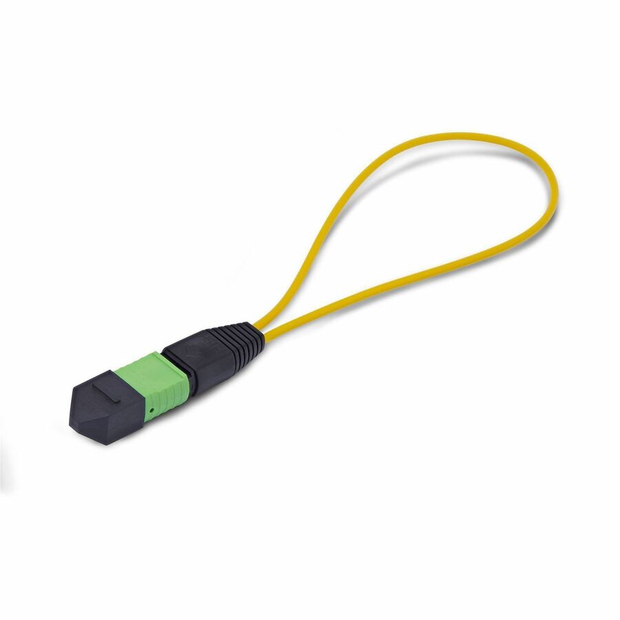 Alternate-Image1 Image for StarTech MPO Loopback Plug, Single Mode 9/125 MPO-12 Male Fiber Loopback Adapter, MPO/MTP Male Loopback Tester