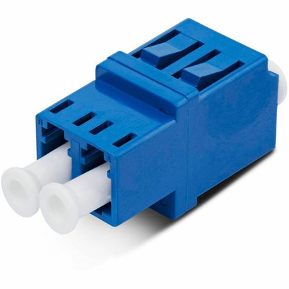 Alternate-Image1 Image for StarTech LC to LC Coupler, Single Mode LC Fiber Coupler, LC/UPC Duplex Adapter, Fiber Optic LC Coupler for Patch Panel