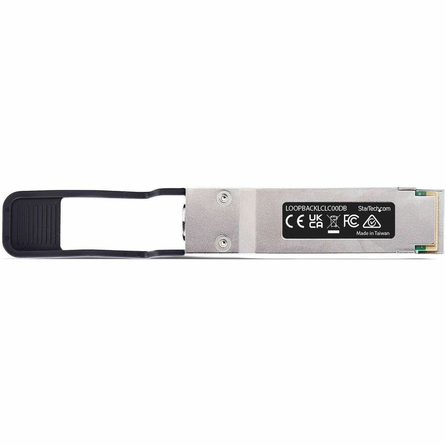 Alternate-Image4 Image for StarTech QSFP28 Loopback Module, 100G Passive QSFP28 Loopback Adapter, QSFP Port Tester, 100G QSFP Loopback Test Plug - MSA Compliant
