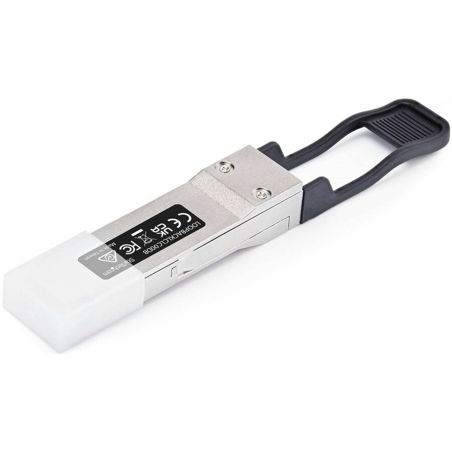 Alternate-Image2 Image for StarTech QSFP28 Loopback Module, 100G Passive QSFP28 Loopback Adapter, QSFP Port Tester, 100G QSFP Loopback Test Plug - MSA Compliant