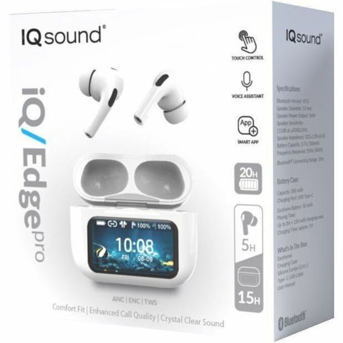 Alternate-Image4 Image for IQ Sound IQ-341ANC-WHITE Earset