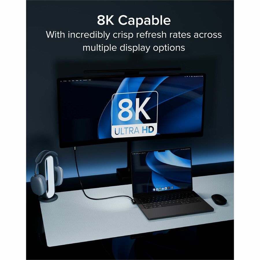 Alternate-Image5 Image for Plugable Thunderbolt 5 Cable Right Angle 80Gbps 240W Charging [Thunderbolt Certified]