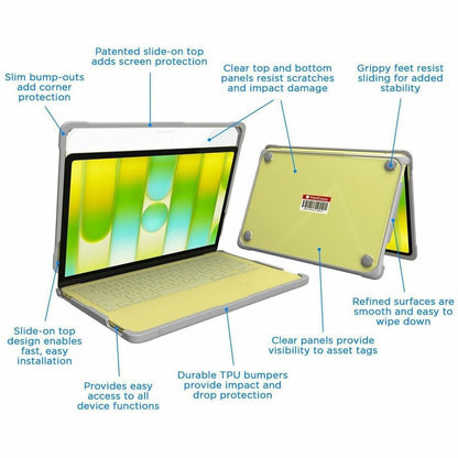 Alternate-Image2 Image for MAXCases Extreme Shell-F Slide-On Case for MacBook Neo 13" (2026) TPU/PC Design