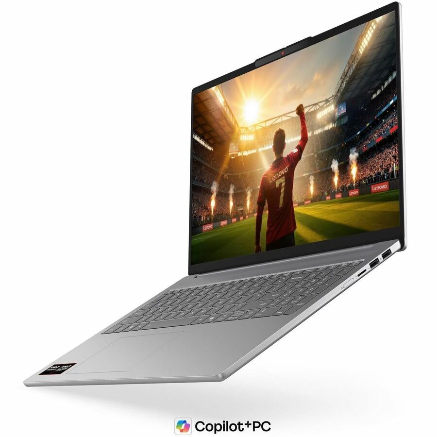 Alternate-Image1 Image for Lenovo IdeaPad Slim 5 16AGP11 83S20008US 16" Copilot+ PC Notebook - WUXGA - 60 Hz - AMD Ryzen AI 5 Ryzen AI 400 Series 430 - 16 GB - 1 TB SSD - English Keyboard - Luna Gray