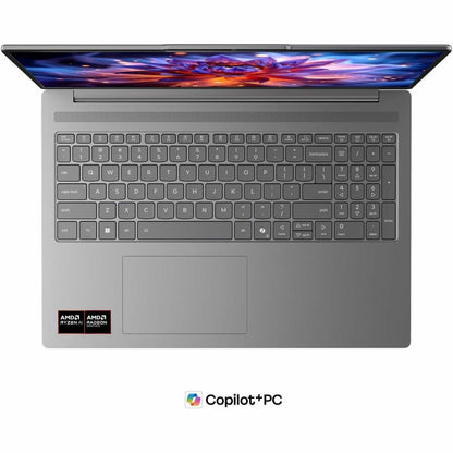 Alternate-Image2 Image for Lenovo IdeaPad Slim 5 16AGP11 83S20008US 16" Copilot+ PC Notebook - WUXGA - 60 Hz - AMD Ryzen AI 5 Ryzen AI 400 Series 430 - 16 GB - 1 TB SSD - English Keyboard - Luna Gray