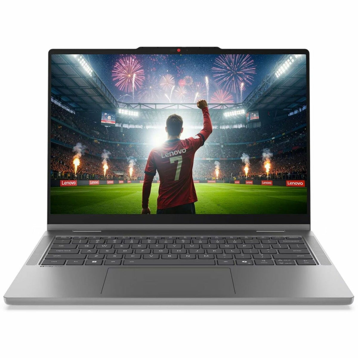 Main Image for Lenovo IdeaPad 5 14IPH11 83UG0008US 14" Touchscreen Convertible Copilot+ PC 2 in 1 Notebook - WUXGA - 60 Hz - Intel Core Ultra 5 322 - 16 GB - 1 TB SSD - English Keyboard - Luna Gray