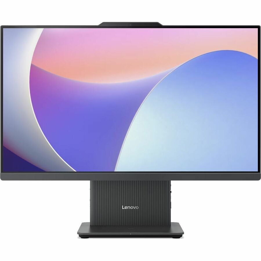 Front Image for Lenovo IdeaCentre AIO 24ARR9 F0HR00CGUS All-in-One Computer - AMD Ryzen 3 Ryzen 7000 7335U - 8 GB - 512 GB PCI Express NVMe 4.0 x4 SSD - 23.8" Full HD Touchscreen - Desktop - Luna Gray