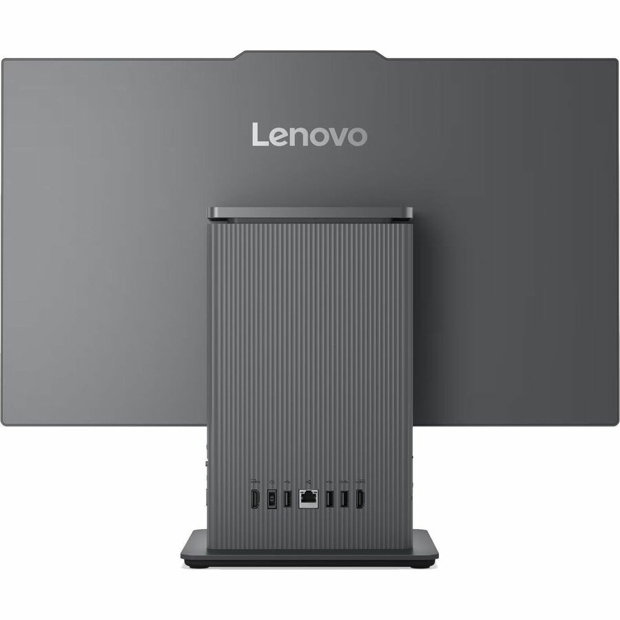 Rear Image for Lenovo IdeaCentre AIO 24ARR9 F0HR00CGUS All-in-One Computer - AMD Ryzen 3 Ryzen 7000 7335U - 8 GB - 512 GB PCI Express NVMe 4.0 x4 SSD - 23.8" Full HD Touchscreen - Desktop - Luna Gray