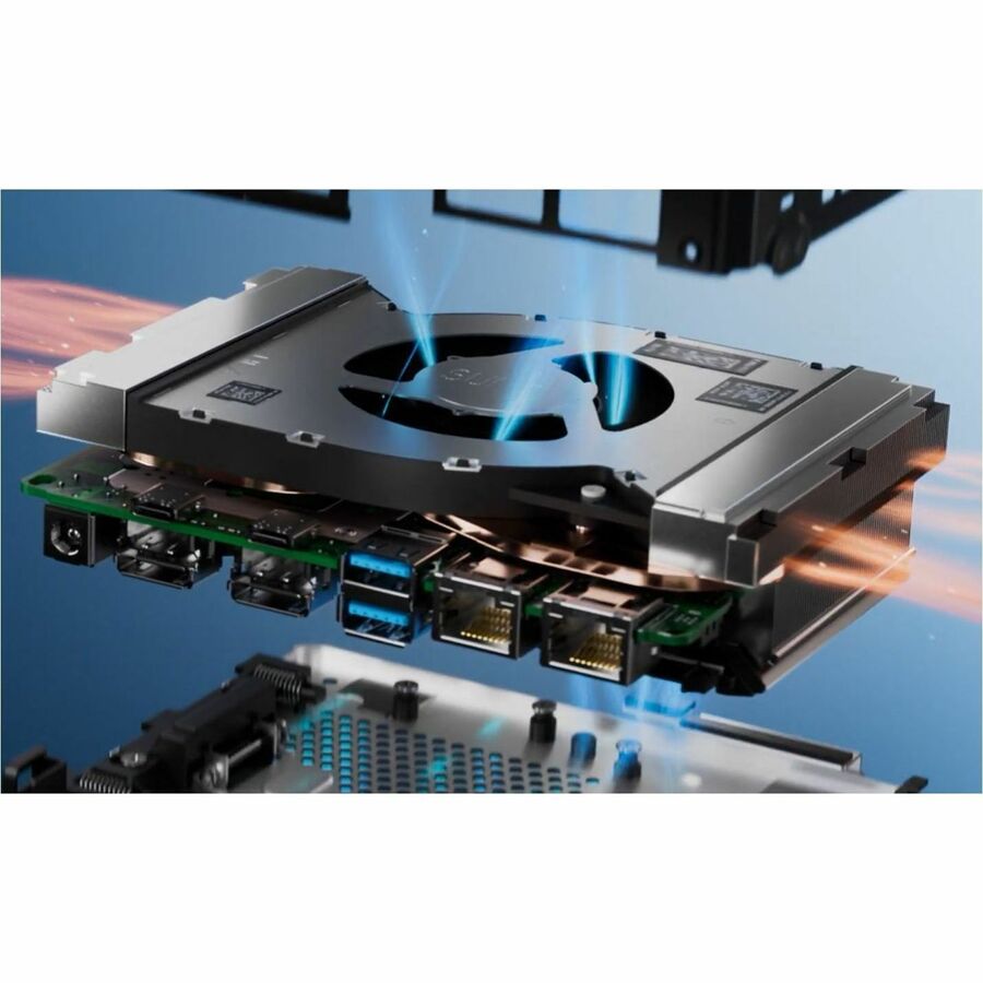 Alternate-Image1 Image for Asus NUC 16 Pro RNUC16GDKU76000U Barebone System - Mini PC - Socket BGA-2540 - 1 x Intel Core Ultra 7 356H 1.90 GHz Hexadeca-core (16 Core)