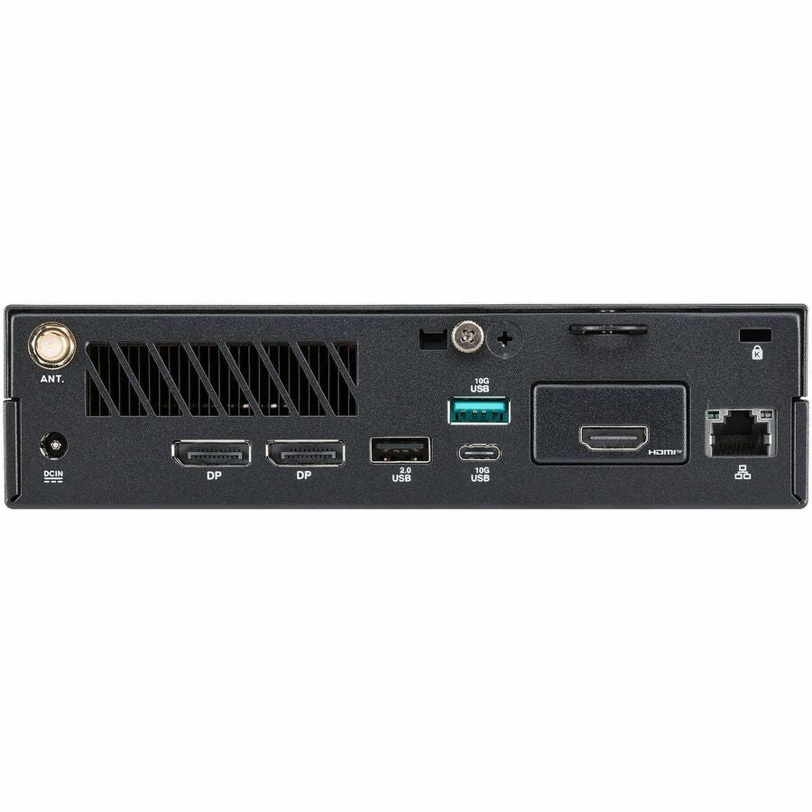 Rear Image for Asus ExpertCenter PB64-SYS715PETH0 Desktop Computer - Intel Core Ultra 7 Series 2 265 - 16 GB - 512 GB PCI Express NVMe 4.0 SSD - Mini PC - Black