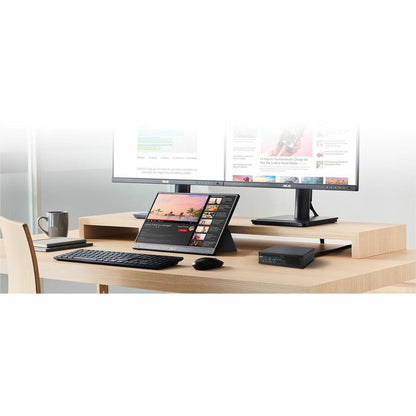 Life-Style Image for Asus ExpertCenter PB64-SYS715PETH0 Desktop Computer - Intel Core Ultra 7 Series 2 265 - 16 GB - 512 GB PCI Express NVMe 4.0 SSD - Mini PC - Black