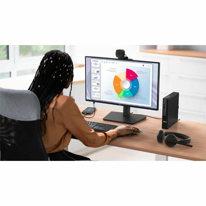 Life-Style Image for Dell Pro P P2226H 22" Class Full HD LCD Monitor - 16:9 - Dark Gray - TAA Compliant