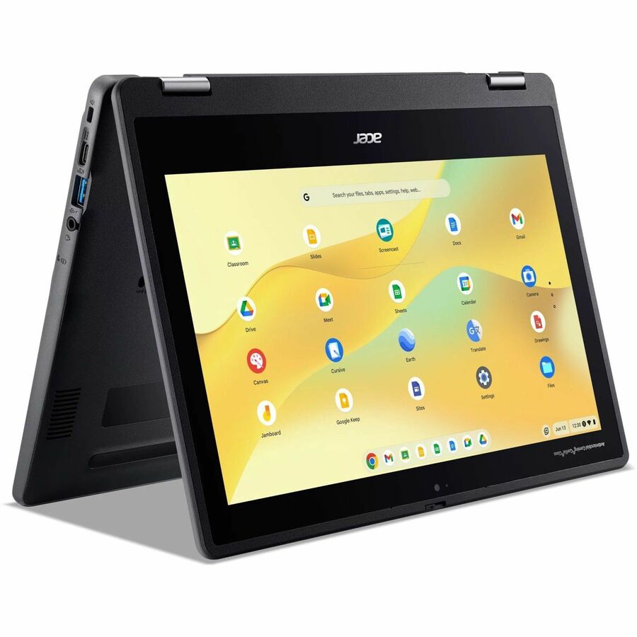 Alternate-Image4 Image for Acer Chromebook Spin 511 R757T R757T-C3JE 11.6" Touchscreen Rugged Convertible 2 in 1 Chromebook - HD - 60 Hz - Intel N150 - 8 GB - 64 GB Flash Memory - English (US) Keyboard - Black
