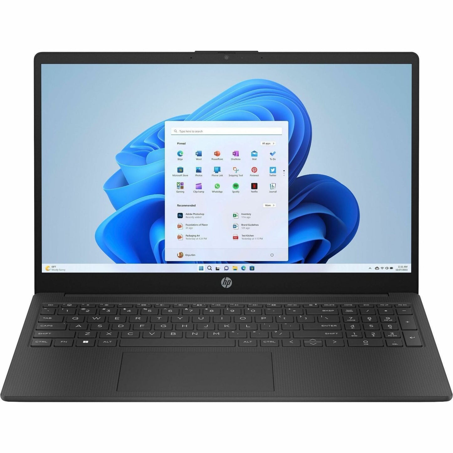 Main Image for HP 15-fd0000 15-fd0078ca 15.6" Notebook - Full HD - Intel Core 3 N355 - 8 GB - 512 GB SSD - Jet Black