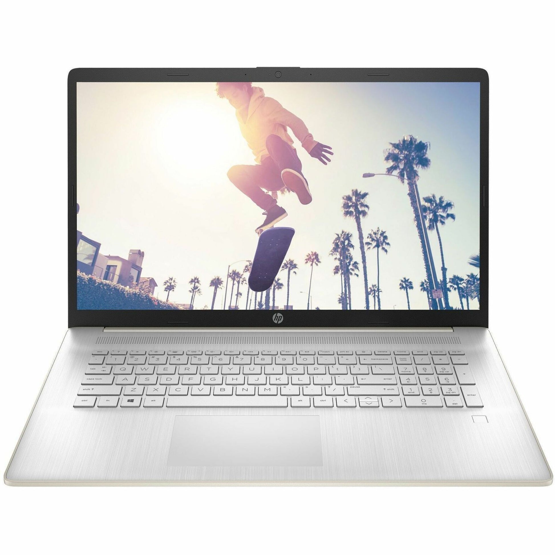 Main Image for HP 17-cp2000 17-cp2333ds 17.3" Touchscreen Notebook - HD+ - AMD Ryzen 3 7320U - 8 GB - 256 GB SSD - Natural Silver, Winter Lavender