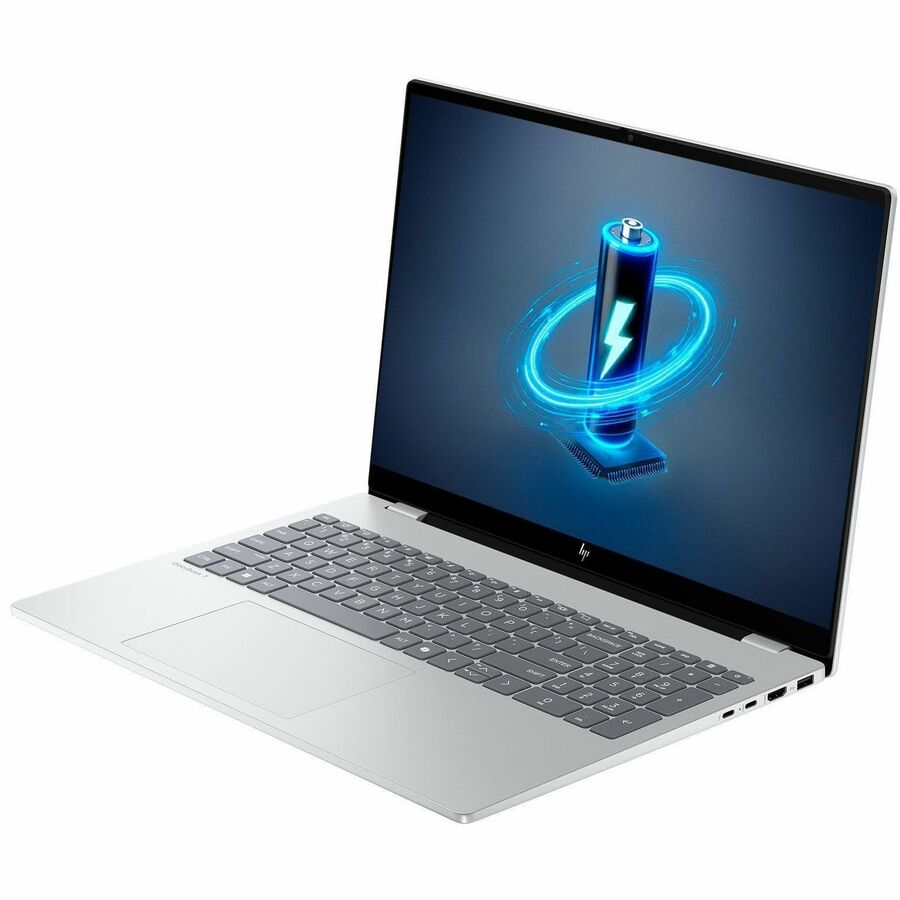 Alternate-Image9 Image for HP OmniBook 7 16-ay0000 16-ay0087nr 16" Touchscreen Notebook - 2K - 120 Hz - Intel Core Ultra 7 Series 2 255H - 16 GB - 1 TB SSD - Glacier Silver Aluminum