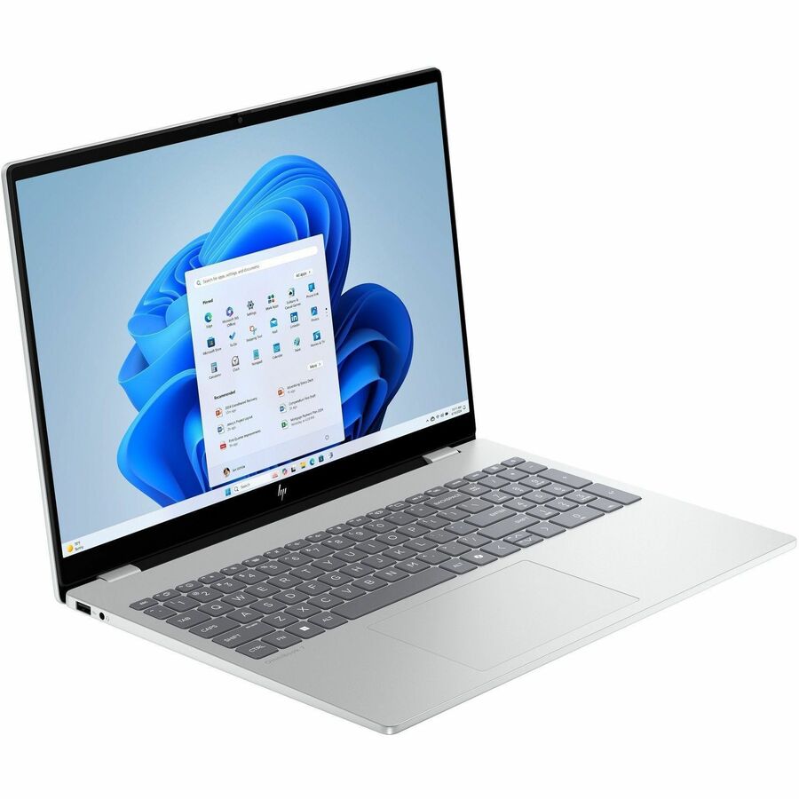 Alternate-Image1 Image for HP OmniBook 7 16-ay0000 16-ay0087nr 16" Touchscreen Notebook - 2K - 120 Hz - Intel Core Ultra 7 Series 2 255H - 16 GB - 1 TB SSD - Glacier Silver Aluminum