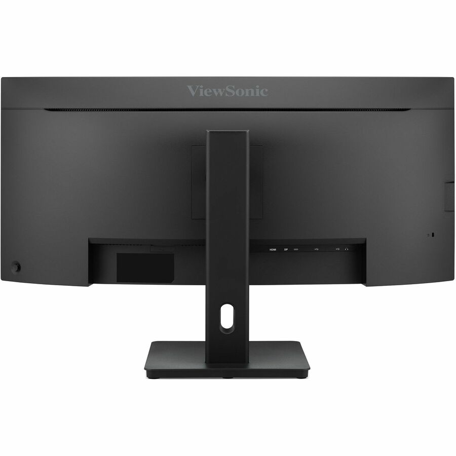 Rear Image for ViewSonic VG3409C 34 Inch 1440p Ultrawide Monitor, Curved VA Display with 120Hz for Smooth Home and Office Productivity, Advanced Ergonomics, 96W USB-C, RJ45, HDMI, and DisplayPort Inputs