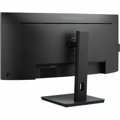 Alternate-Image1 Image for ViewSonic VG3409C 34 Inch 1440p Ultrawide Monitor, Curved VA Display with 120Hz for Smooth Home and Office Productivity, Advanced Ergonomics, 96W USB-C, RJ45, HDMI, and DisplayPort Inputs