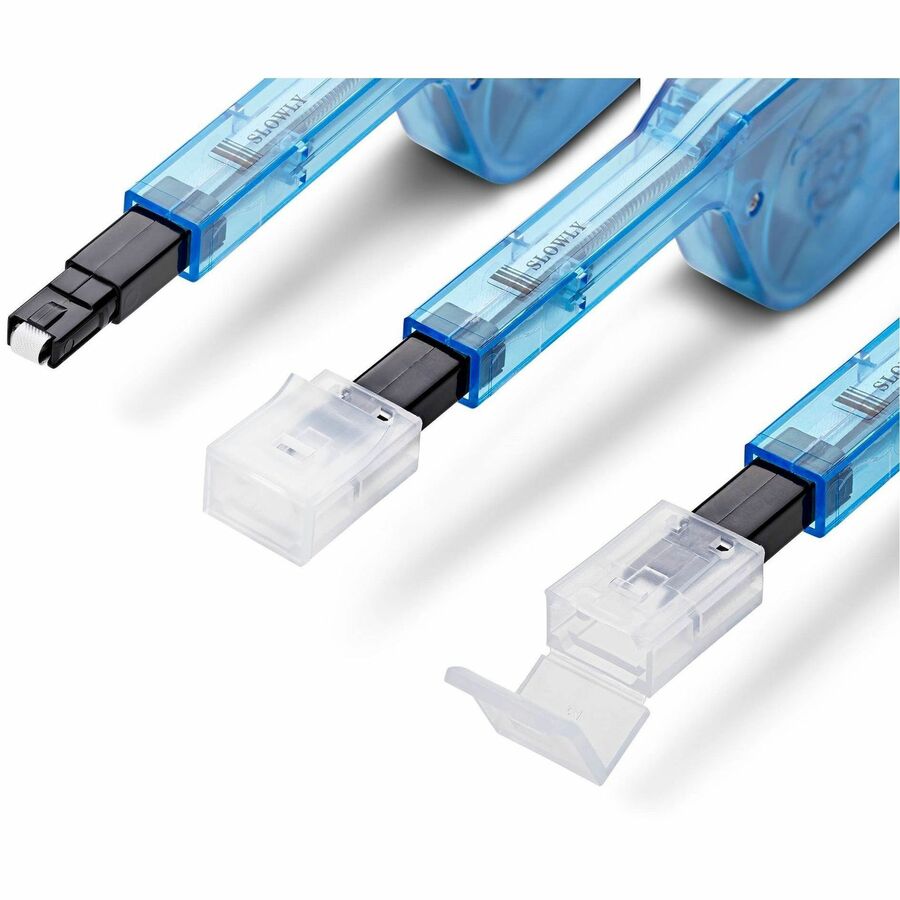 Alternate-Image5 Image for StarTech Fiber Optic Cleaning Pen, MPO Fiber Cleaner for MPO/MTP Fiber Ports, Fiber Connector Cleaner, Optical Fiber Cleaning Pen