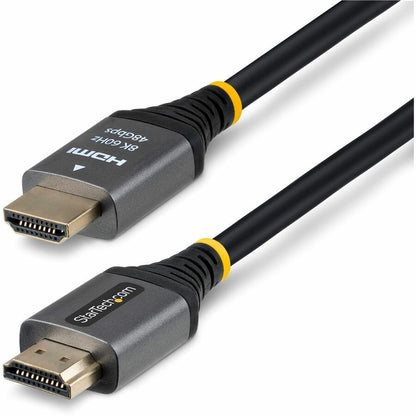 Alternate-Image1 Image for StarTech 15ft (4.5m) Certified Ultra High Speed HDMI Cable, 8K 60Hz/4K 120Hz, HDMI 2.1 Cable with HDR10+ / eARC, 48Gbps, 8K HDMI Cord