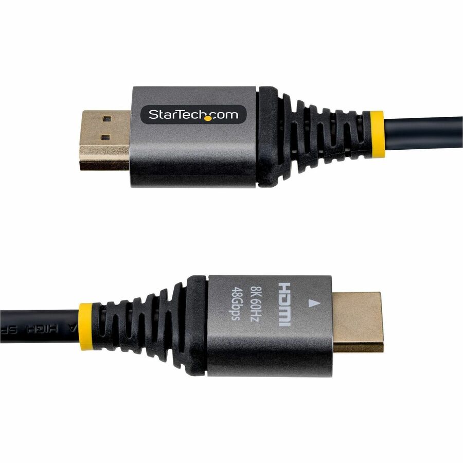 Alternate-Image3 Image for StarTech 3ft (91cm) Certified Ultra High Speed HDMI Cable, 8K 60Hz/4K 120Hz, HDMI 2.1 Cable with HDR10+ / eARC, 48Gbps, 8K HDMI Cord