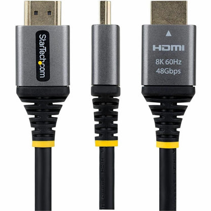 Alternate-Image2 Image for StarTech 10ft (3m) Certified Ultra High Speed HDMI Cable, 8K 60Hz/4K 120Hz, HDMI 2.1 Cable with HDR10+ / eARC, 48Gbps, 8K HDMI Cord