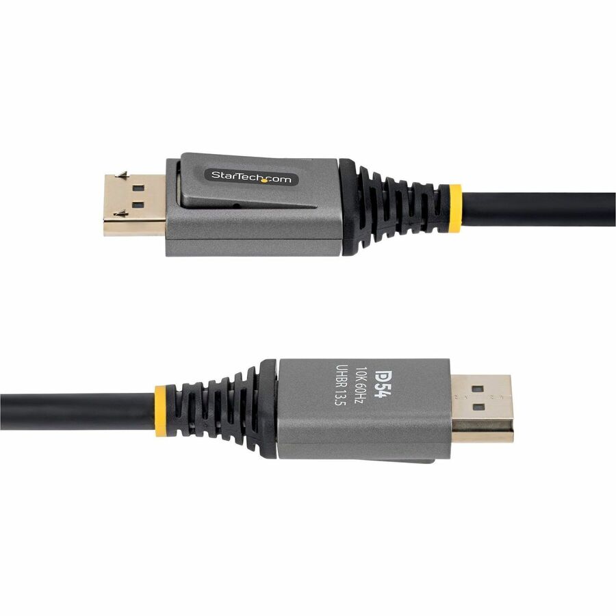 Alternate-Image3 Image for StarTech 6ft DisplayPort 2.1 Cable, VESA Certified DP54 DisplayPort Cable, 8K 60Hz, 8K 144Hz/4K 240Hz w/DSC 1.2a, DP 2.1 Monitor Cord