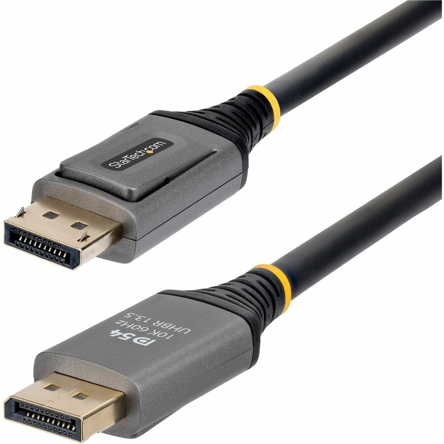 Alternate-Image1 Image for StarTech 6ft DisplayPort 2.1 Cable, VESA Certified DP54 DisplayPort Cable, 8K 60Hz, 8K 144Hz/4K 240Hz w/DSC 1.2a, DP 2.1 Monitor Cord