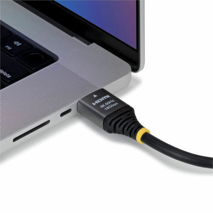 Alternate-Image3 Image for StarTech 12ft (3.6m) Premium Certified High Speed HDMI Cable, 4K 60Hz/1440p 144Hz, High-Flex HDMI 2.0 Cable with HDR10/ARC, 18Gbps