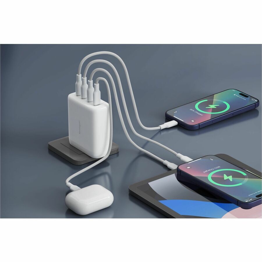 Alternate-Image6 Image for Kensington 140W USB-C GaN Power Adapter (4-Port Charger)