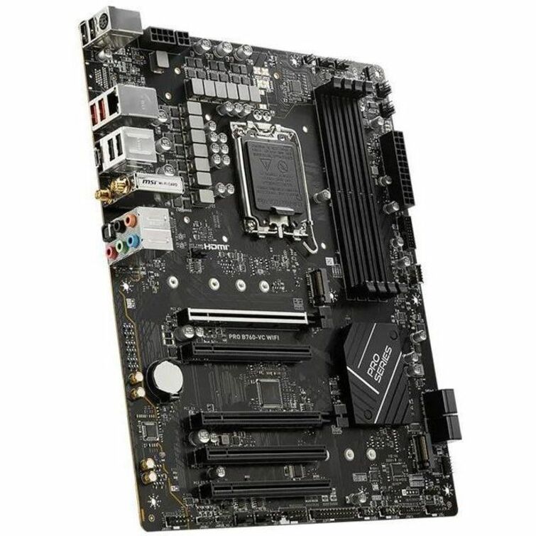 Alternate-Image3 Image for MSI B760-VC WIFI GEN5 Gaming Desktop Motherboard - Intel B760 Chipset - Socket LGA-1700 - ATX