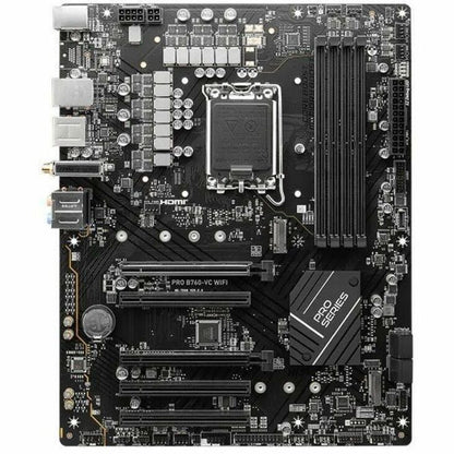 Alternate-Image1 Image for MSI B760-VC WIFI GEN5 Gaming Desktop Motherboard - Intel B760 Chipset - Socket LGA-1700 - ATX