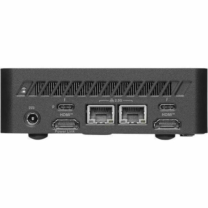 Rear Image for MSI Cubi NUC AI+ Cubi NUC AI+ 3MG-007BUS Barebone System - Mini PC - Intel Core Ultra 7 355 2.30 GHz Octa-core (8 Core)