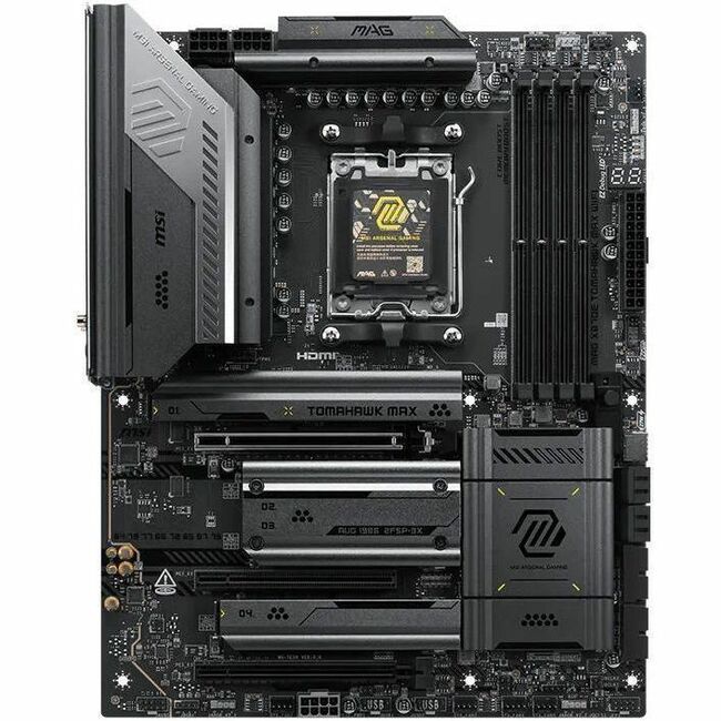 Main Image for MSI MAG X870E TOMAHAWK MAX WIFI - X870ETOMAHAWKMAXWIFI - ATX Gaming Motherboard - AM5 - X870E Chipset