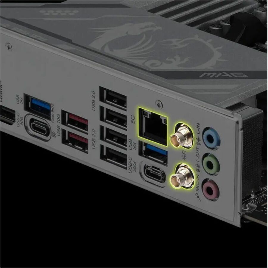 Alternate-Image4 Image for MSI MAG X870E GAMING MAX WIFI - MAGX870EGAMINGMAX - ATX Gaming Motherboard - AM5 - X870E Chipset