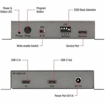 Alternate-Image3 Image for Gefen USB-C EDID Detective with EDID Control & 8K Support (GF-EDD-UC)
