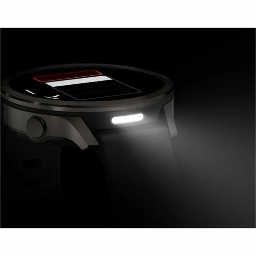 Alternate-Image4 Image for Garmin Venu 4 - 41 mm Slate with Black Silicone Band