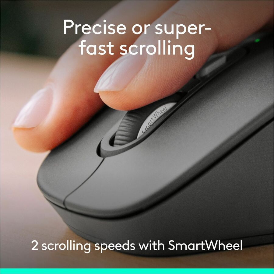 Alternate-Image10 Image for Logitech Signature Comfort Plus Combo MK880 for Business, Full-Size Wireless Keyboard and Mouse with Palm Rest, Silent Clicks, Secure Receiver, Bluetooth, Windows/macOS