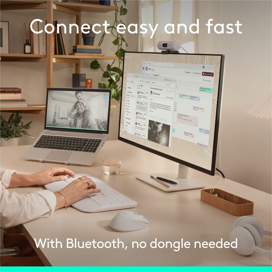 Alternate-Image10 Image for Logitech Signature Comfort Plus M850 L Wireless Mouse, Bluetooth Mouse with Palm Cushion, Silent Clicks, Off-white